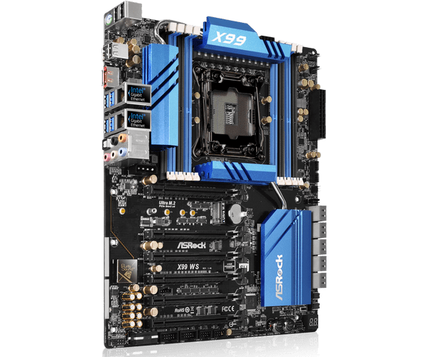 Asrock x99 ws обзор